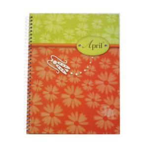 April Month Hard Cover Notebook Wholesale