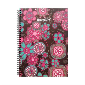 Cartoon Flower Pattern Spiral Notebook Wholesale