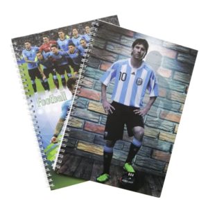 Football Star Lionel Messi Spiral Notebook ODM