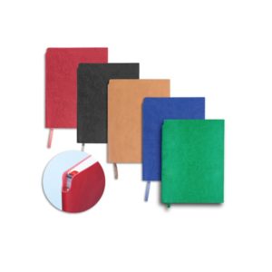 دفتر جلدي متعدد الألوان غلاف صلب مخصص