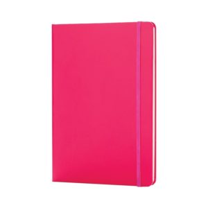 Personalized Leather Notebook Pink Color OEM