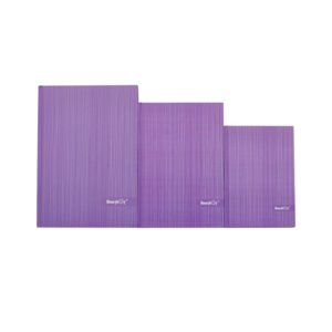 Carnet de notes à couverture rigide de couleur violette OEM