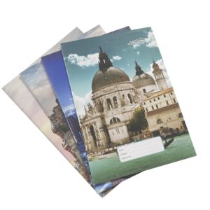 World Scenic Spot Soft Cover Notebook Customized
