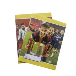 football star French line exercise book writing cahier