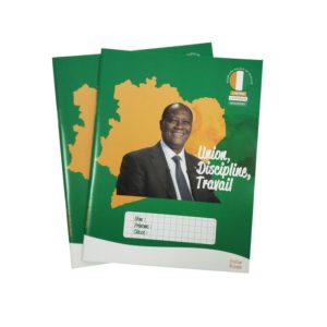 carnet de notes pour la Côte d'Ivoire