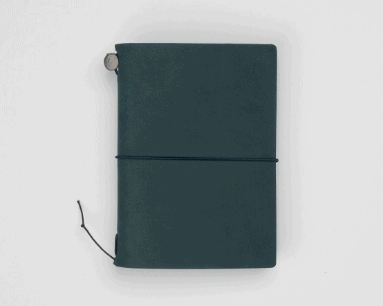 Passport-size notebook