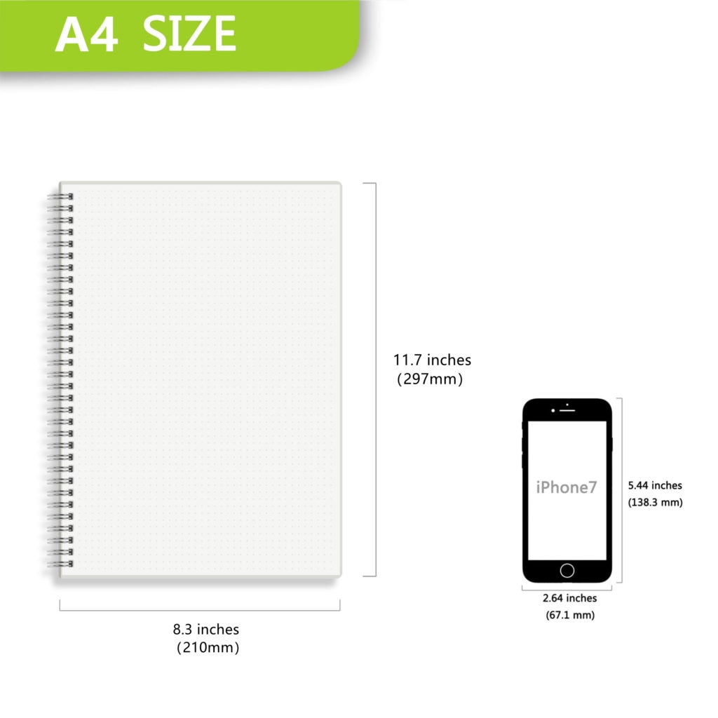 A4 French Notebook Size