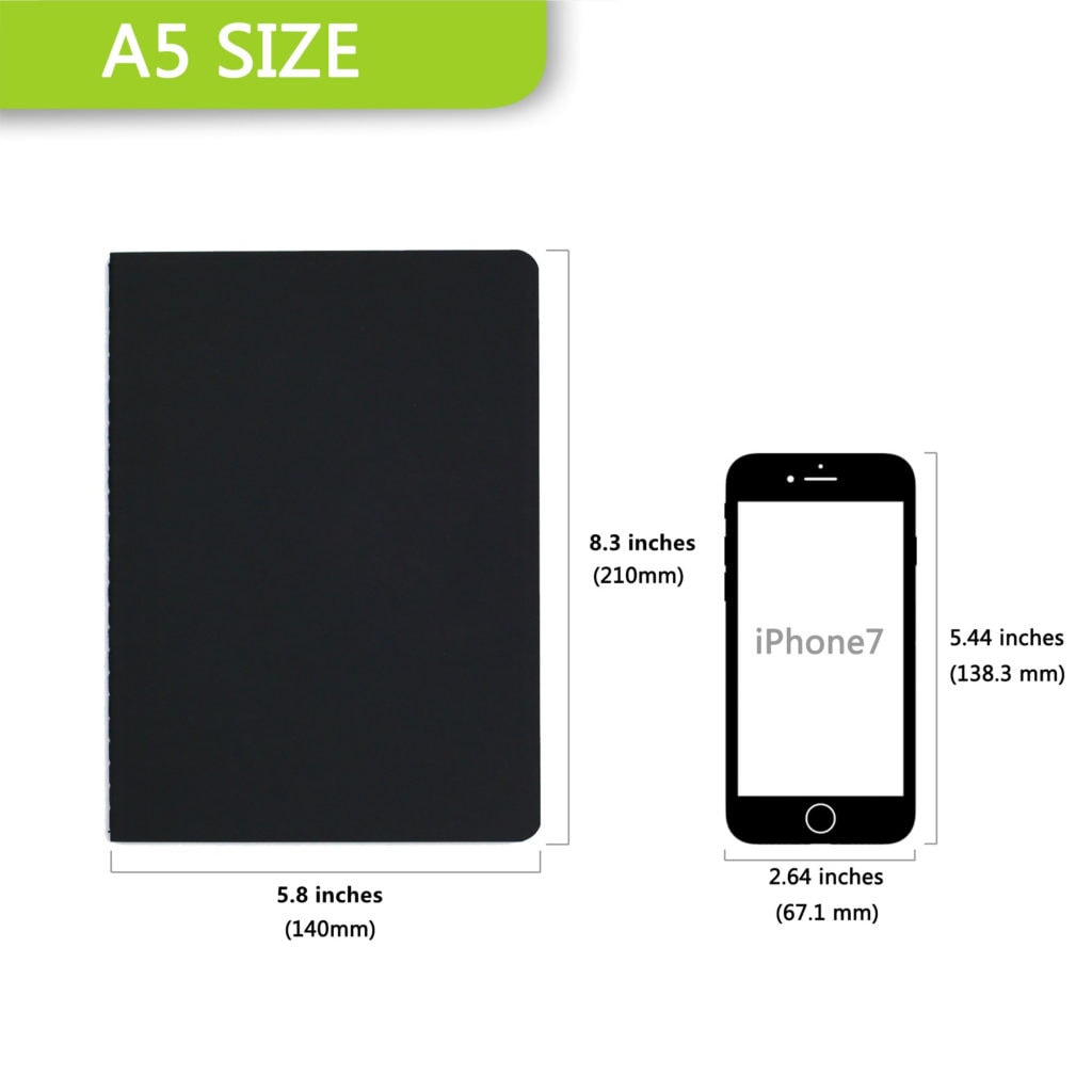 A5 French Notebook Size