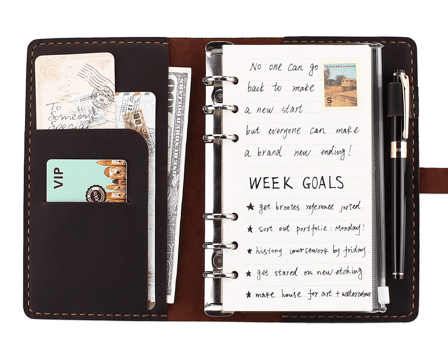 A6 Leather Notebook-2