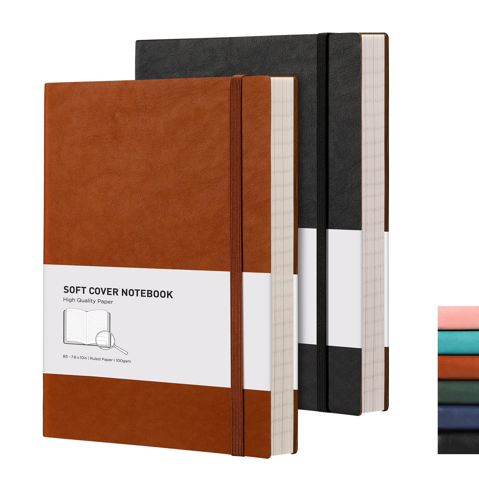 Carnet de notes en cuir PU-1