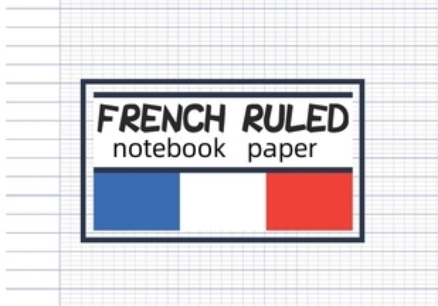 French Ruled Notebook Paper