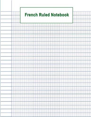 Papier graphique French Ruled Notebook-2
