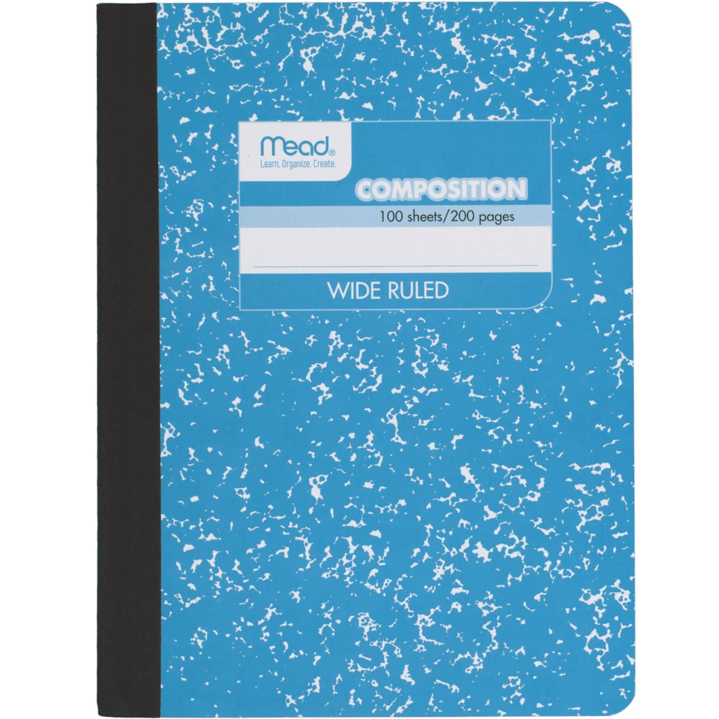 Mead Wide Ruled Composition Notebook-1