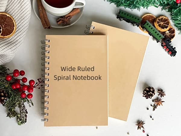 Wide Ruled Spiral Notebook Some Brief Introduction