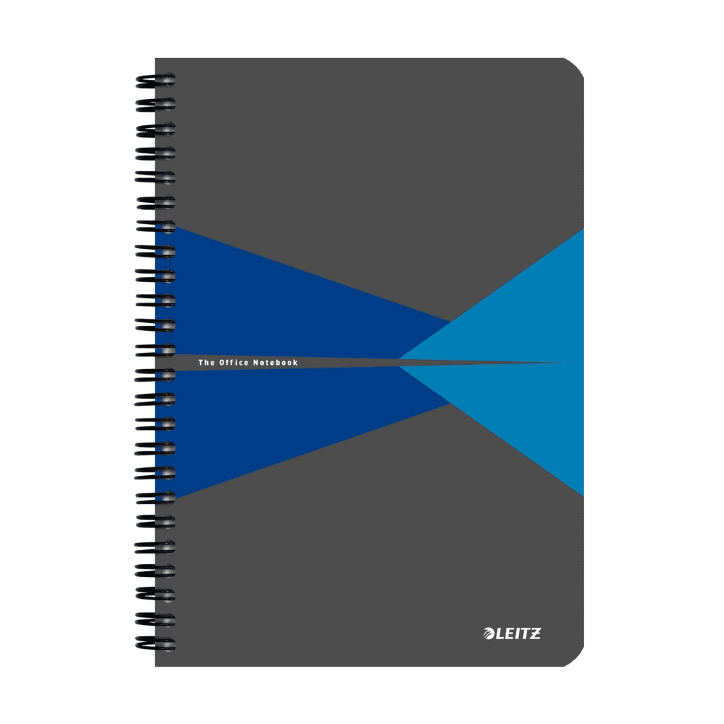 A5 Wire bound Stiff Plastic Cover Notebook-1
