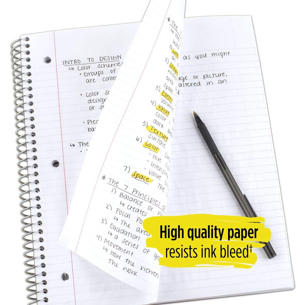 Spiral College Ruled Paper Notebook-2