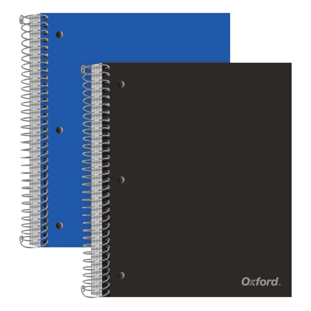 Wide Ruled Paper Spiral Notebooks-1