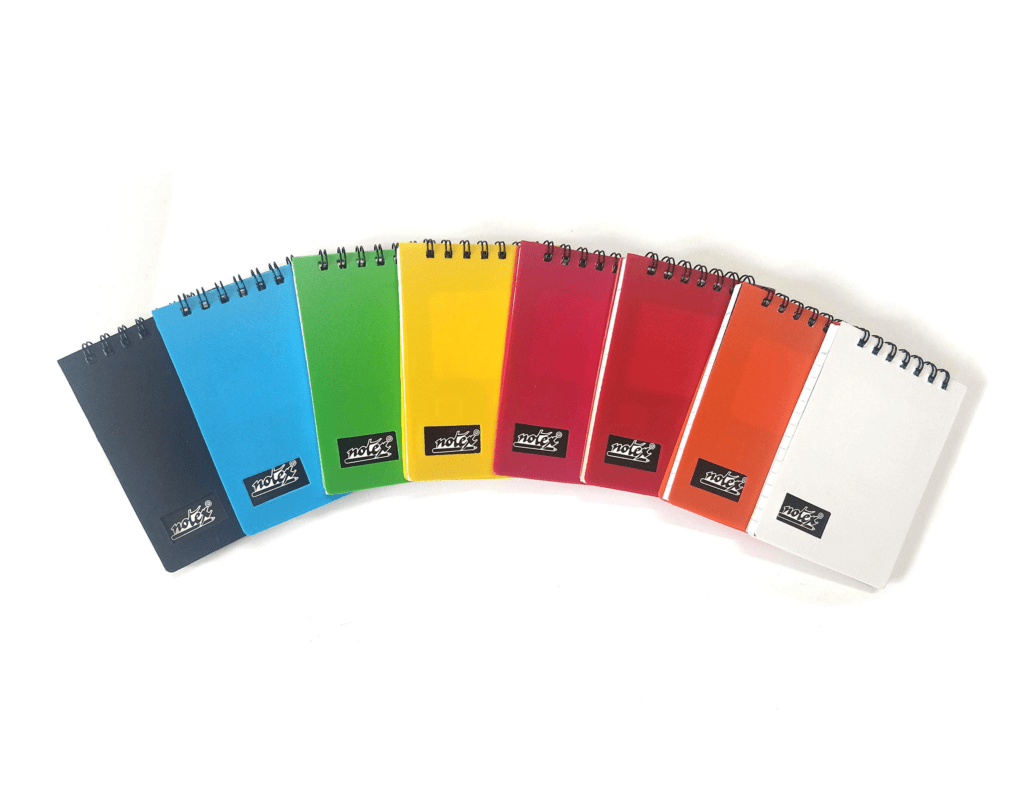 Wirebound Mini Plastic Cover Notebook-1