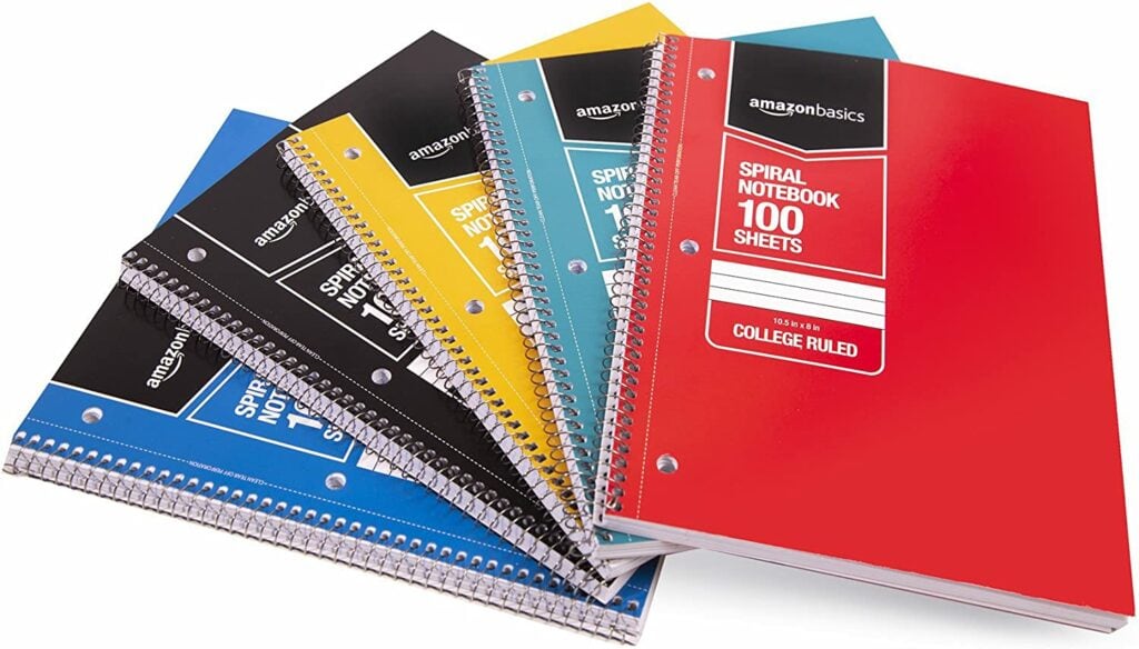 College-Ruled Wirebound Spiral Notebooks-1