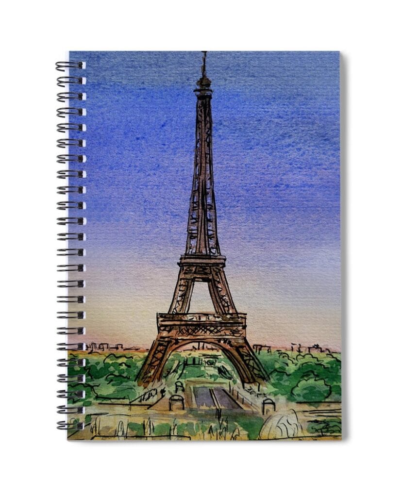Eifel Tower Notebook