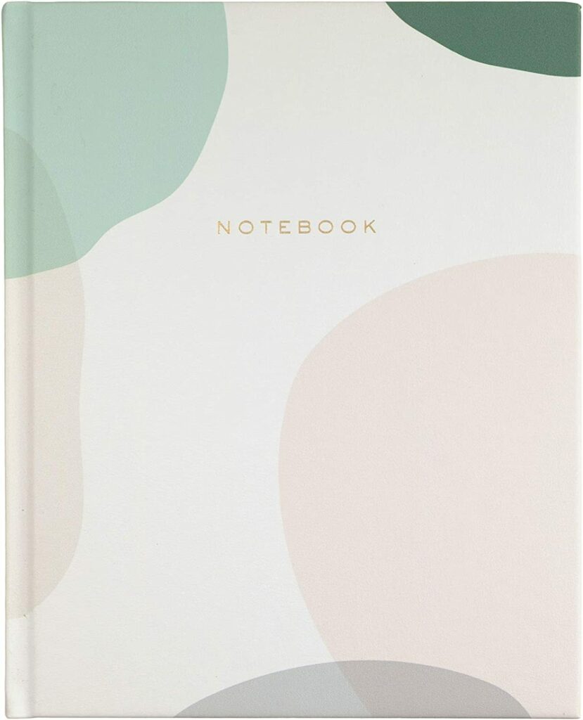 Large Lined Gilded Edge Hard Cover Notebook-1
