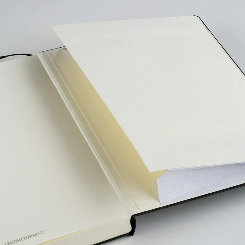 Medium A5 Dotted Hardcover Notebook-3