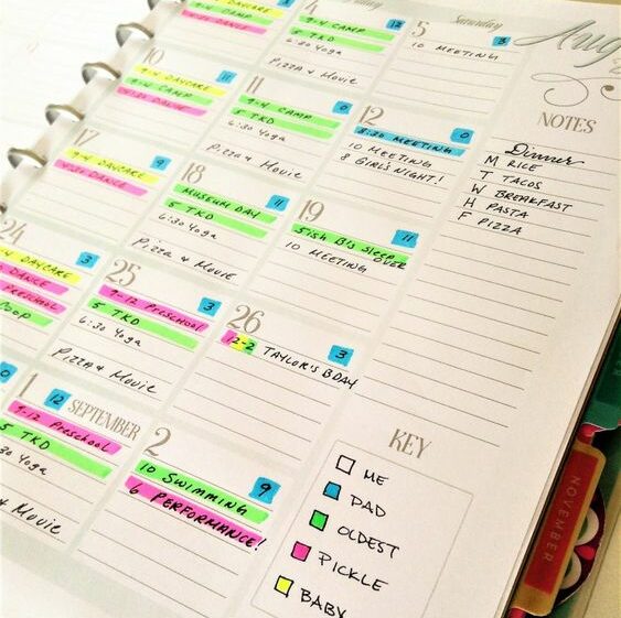 Use Symbols And Colors To Help Organize Your List