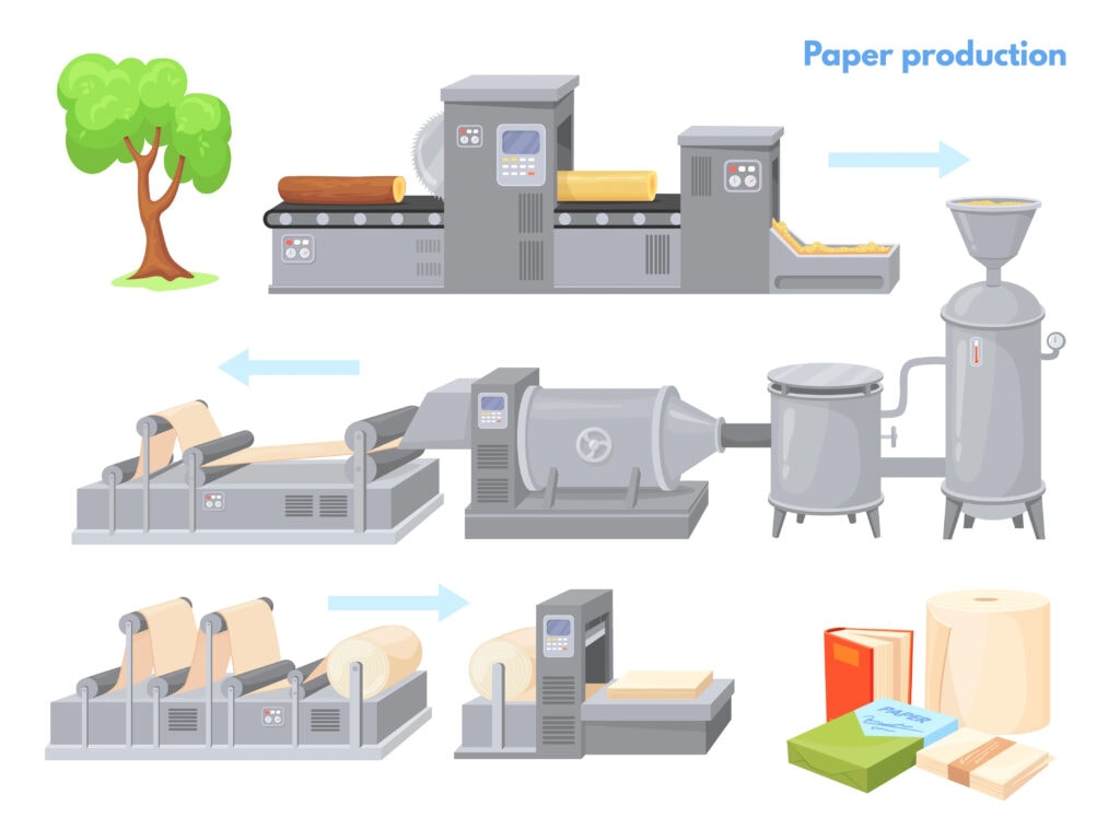 The Process Of Making Paper