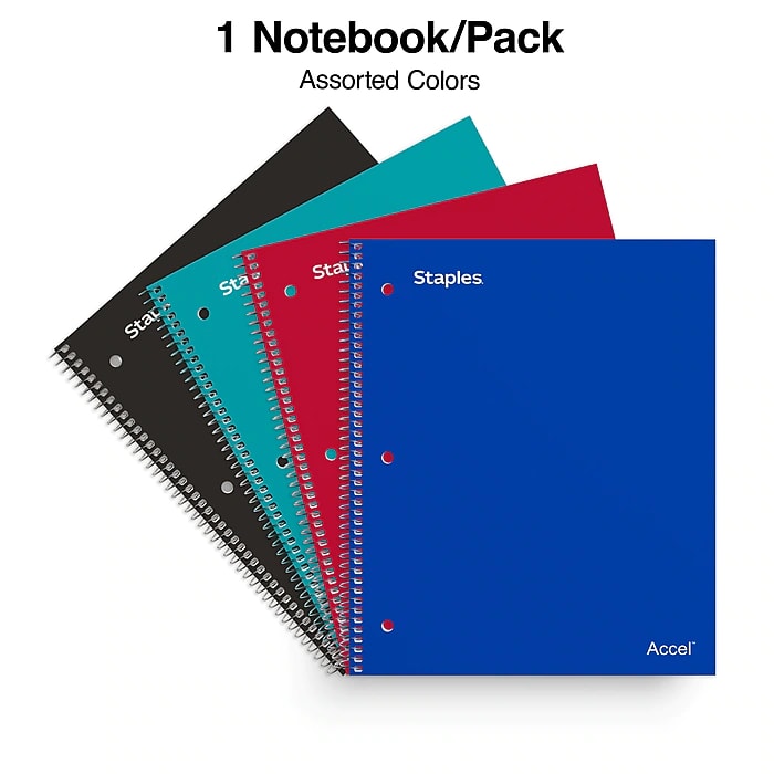 Staples 3-Subject Notebook-1